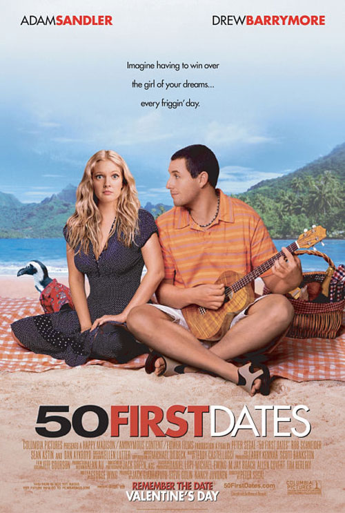 دانلود فیلم 50 قرار اول 50 First Dates 2004