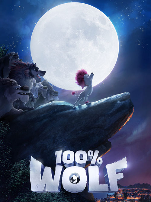 دانلود دوبله فارسی انیمیشن 100 درصد گرگ 100 Percent Wolf 2020