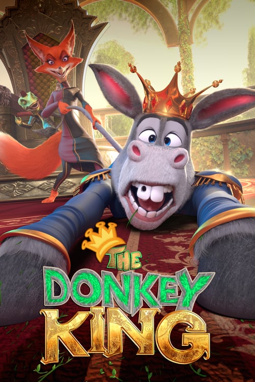 دانلود انیمیشن الاغ شاه دوبله فارسی The Donkey King 2020